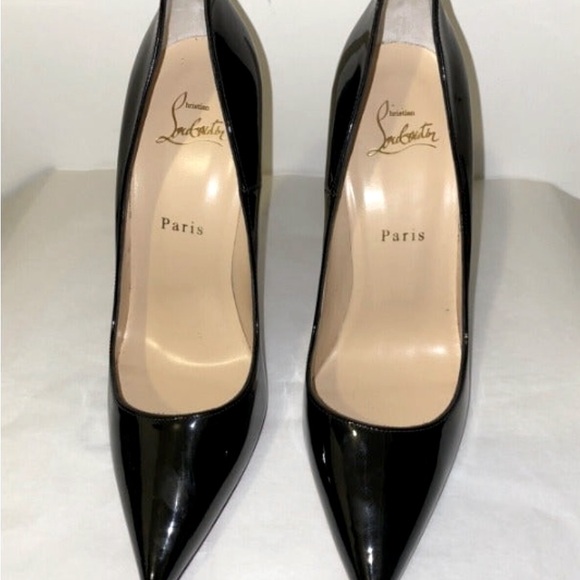 Christian Louboutin So Kate Black Patent Leather
Pump Shoe 120mm - Picture 5 of 14